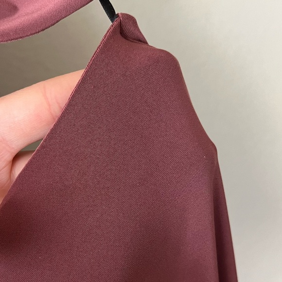 NWT Misa Los Angeles Lyra Cut Out Jersey Knit Maxi Dress in Cocoa Womens Size L - Picture 13 of 14